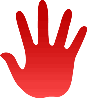 clipart-hands-a-red-hand-on-black-background