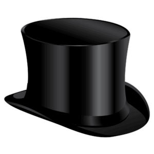 clipart-hat-a-black-top-hat-on-white-background