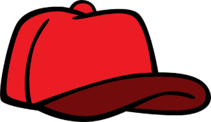 clipart-hat-a-red-baseball-cap-with-black-background