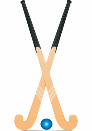 clipart-hockey-two-hockey-sticks-and-ball-vector