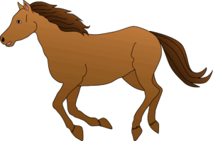 clipart-horse-a-horse-running-on-black-background