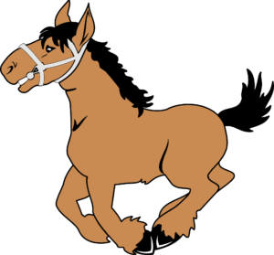 clipart-horse-a-horse-with-bre-on-its-head