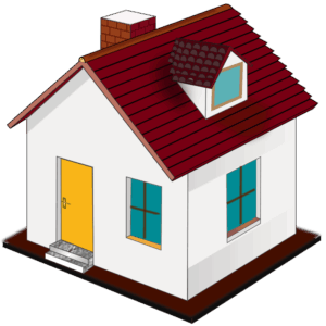 clipart-house-clipart-a-house-with-red-roof-and-yellow-door