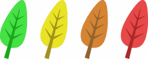 clipart-leaves-four-trees-with-different-colors