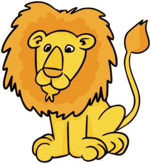 clipart-lion-clipart-a-cartoon-lion-sitting-down