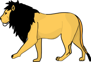 clipart-lion-clipart-a-lion-standing-on-black-background