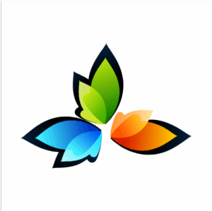 clipart-maker-a-colorful-butterfly-logo