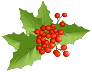 clipart-mistletoe-clipart-a-holly-with-red-berries-on-it-two