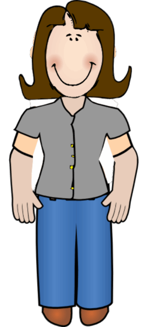 clipart-mom-a-woman-in-gray-shirt-and-blue-pants