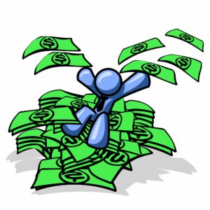 clipart-money-a-person-is-sitting-on-top-of-pile-money