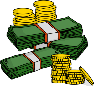 clipart-money-a-stack-of-money-with-stacks-coins