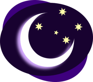 Clipart Moon A Crescent With Stars And Crescents In The Middle