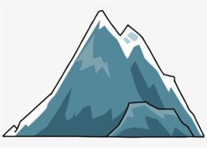 clipart-mountain-clipart-a-mountain-with-snow-covered-peak