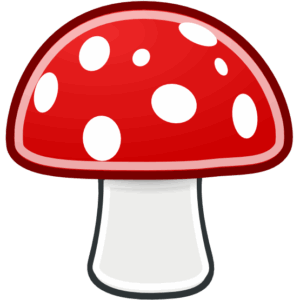 clipart-mushroom-clipart-a-mushroom-with-white-dots-on-it-two