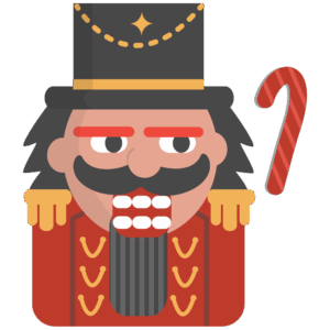 Clipart Nutcracker Clipart A Cartoon Character With Mustache And Top Hat