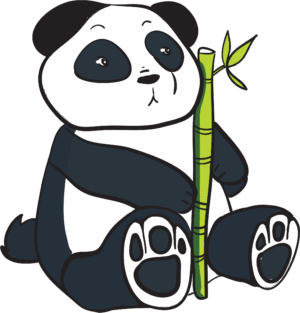 clipart-panda-clipart-a-panda-holding-bamboo-sticker-two