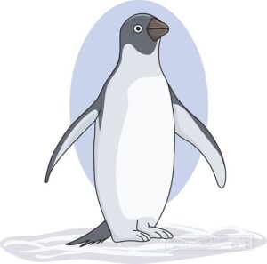 clipart-penguin-clipart-a-penguin-standing-on-the-ground