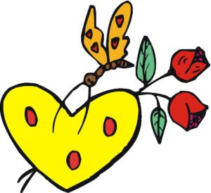 clipart-pictures-a-heart-with-flower-and-bird