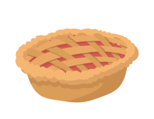 clipart-pie-clipart-a-pie-with-lattice-pattern-on-it