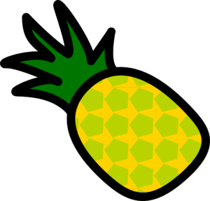 clipart-pineapple-clipart-a-pineapple-with-green-leaf-on-top