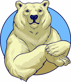clipart-polar-bear-clipart-a-polar-bear-sitting-on-its-hind