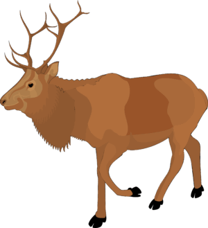clipart-reindeer-clipart-a-deer-with-ants-on-its-back