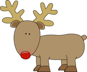 clipart-reindeer-clipart-a-reindeer-with-red-ball-in-its-mouth