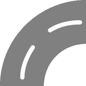 clipart-road-clipart-a-white-circle-with-black-background