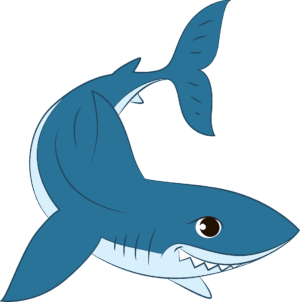 clipart-shark-a-cartoon-shark-with-big-mouth