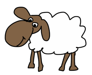 clipart-sheep-clipart-a-sheep-with-big-nose-and