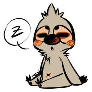 clipart-sloth-clipart-a-cartoon-slot-character-with-thought-bubble