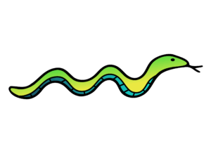 clipart-snake-clipart-a-green-and-yellow-snake-logo