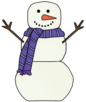 clipart-snowman-a-snowman-with-scarf-and-around-his-neck