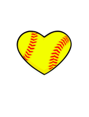 clipart-softball-a-heart-shaped-baseball-ball