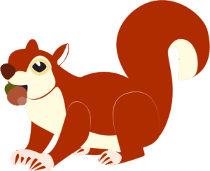 clipart-squirrel-clipart-a-cartoon-squirrel-with-ball-in-its-mouth