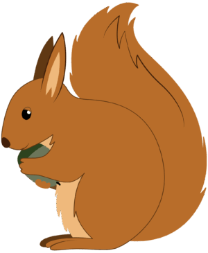 clipart-squirrel-clipart-a-squirrel-eating-leaf