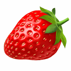 clipart-strawberry-clipart-a-strawberry-with-green-leaf-on-it-two