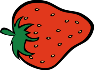 clipart-strawberry-clipart-a-strawberry-with-green-stem