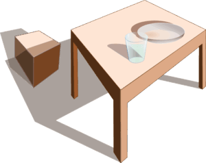 clipart-table-a-table-with-bowl-and-cup-on-it