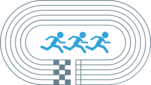 clipart-track-clipart-a-blue-and-white-graphic-of-group-people-running