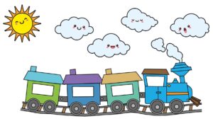 clipart-train-clipart-a-train-with-smiling-face-and-sun