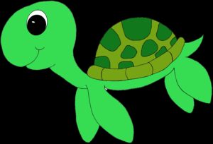 clipart-turtle-a-green-turtle-with-black-background
