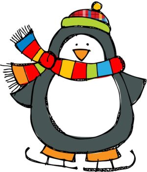 clipart-winter-clipart-a-penguin-wearing-scarf-and-hat