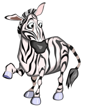 clipart-zebra-clipart-a-zebra-standing-on-its-hinds