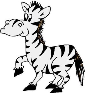 clipart-zebra-clipart-a-zebra-with-black-and-white-stripe-on-it-s-back