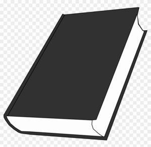 closed-clipart-a-black-and-white-book-clipart