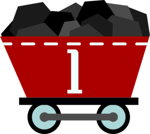 coal-clipart-a-red-shopping-cart-with-white-line-on-the-side