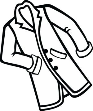 coat-clipart-a-white-coat-with-black-background