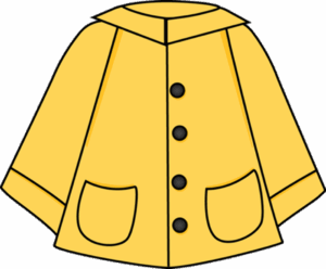 coat-clipart-a-yellow-raincoat-with-black-buttons