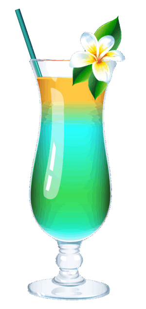 cocktail-clipart-a-glass-filled-with-drink-and-flower